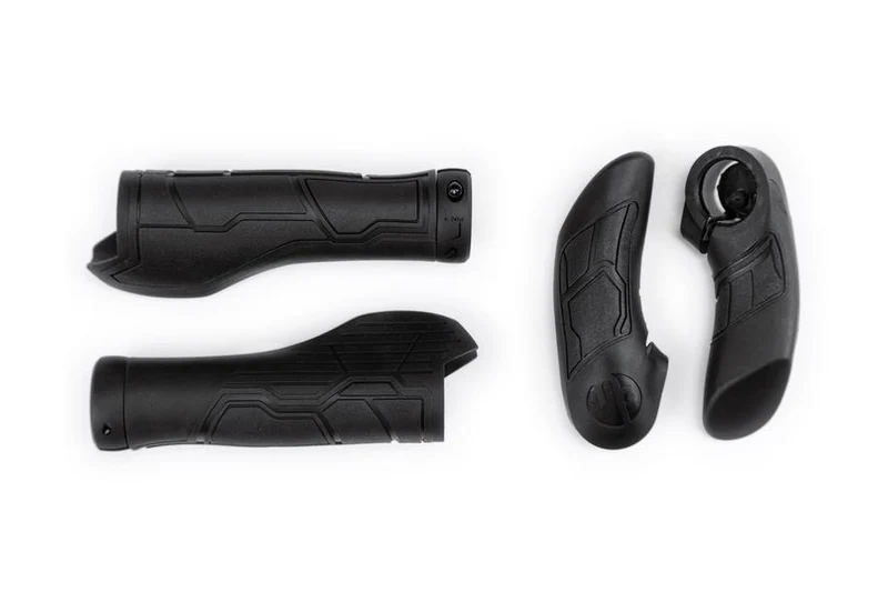 CUBE Natural Fit Griffe ALL TERRAIN Bar Ends Medium black´n´grey
